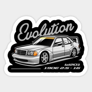 190e Evo II Sticker